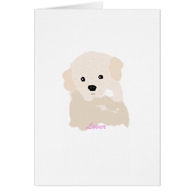 Amante del caniche (Frente)