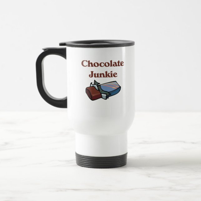 Amante del chocolate o taza de Chocoholic (Izquierda)