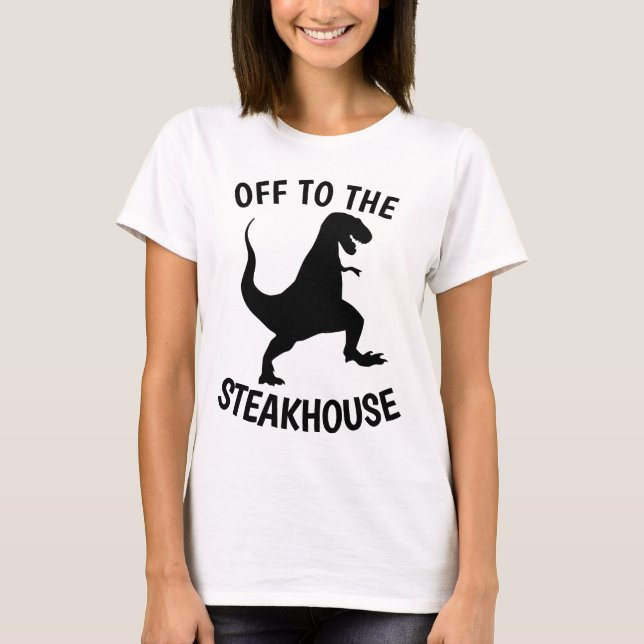 Amante del filete, camisetas de STEAKHOUSE (Anverso)