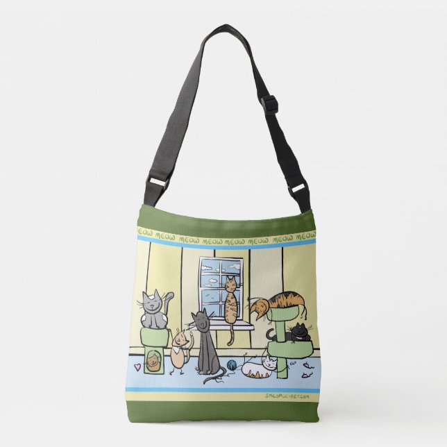 Amante del gato sobre el bolso (Anverso)