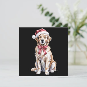 Amante del Retriever Dorado de Navidad Perro Mama 