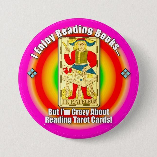 Amante del Tarot Botón (Anverso)