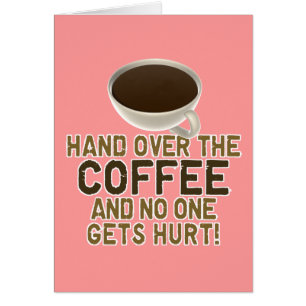 Amante divertido del café