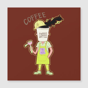 Amante Divertido del Café – Combustible para Ideas