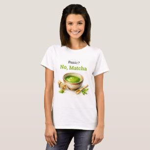 Amante japonés del Matcha Camiseta divertida de Té
