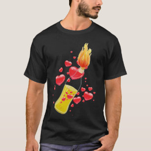 amante no una camiseta del combatiente