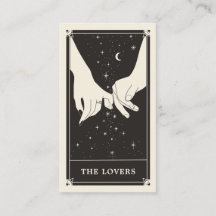 Amantes celestes Tarot Wedding Guardar la tarjeta
