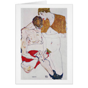Amantes de Egon Schiele