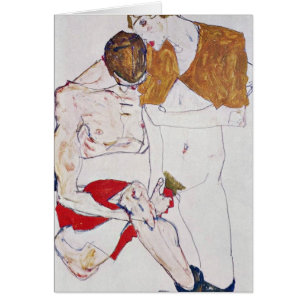 Amantes de Egon Schiele