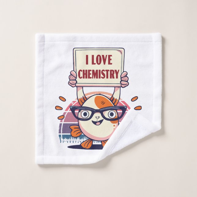 Amantes de Guppies y Química (Toallita)
