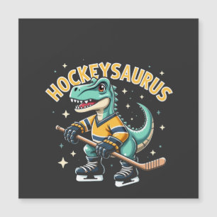 Amantes de Hockeysaurus Hockey sobre Hielo Dinosau