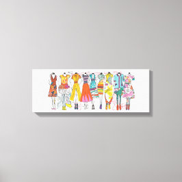 Amantes de la moda Impresión de dibujos de moda co