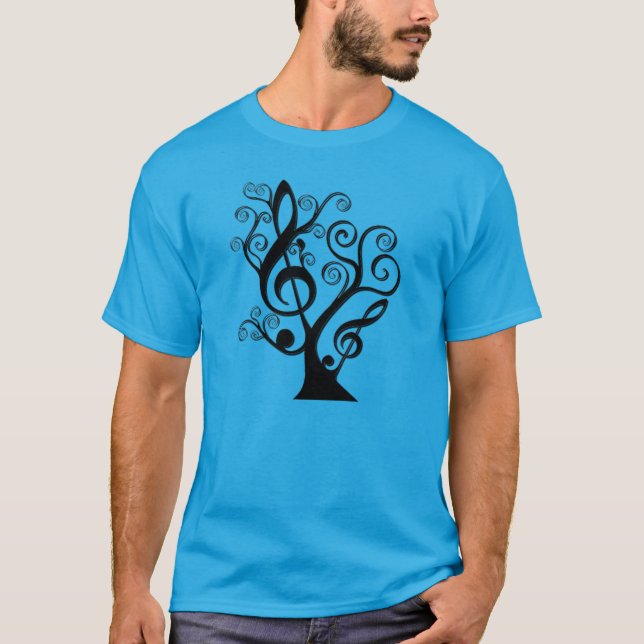 Amantes de la música trinitense camiseta masculina (Anverso)