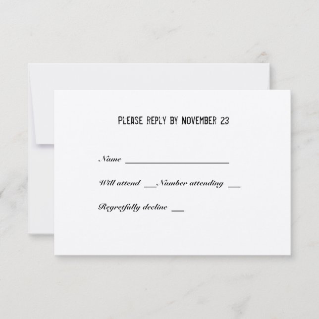 Amantes de la pesca Gran Captura Rsvp con sobres (Anverso)