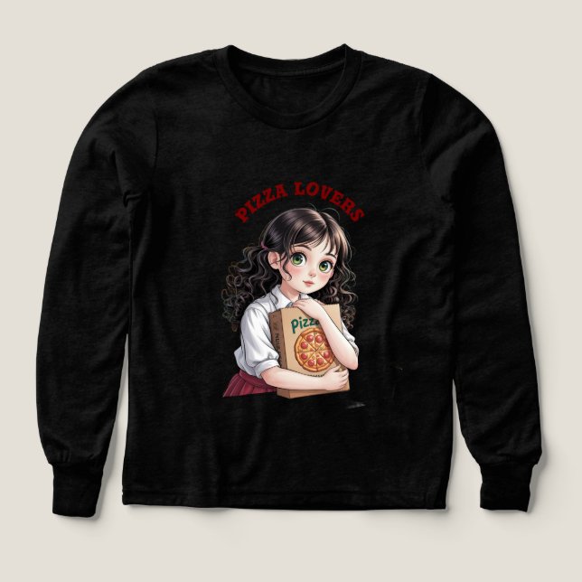 Amantes de la pizza (Diseño frontal)