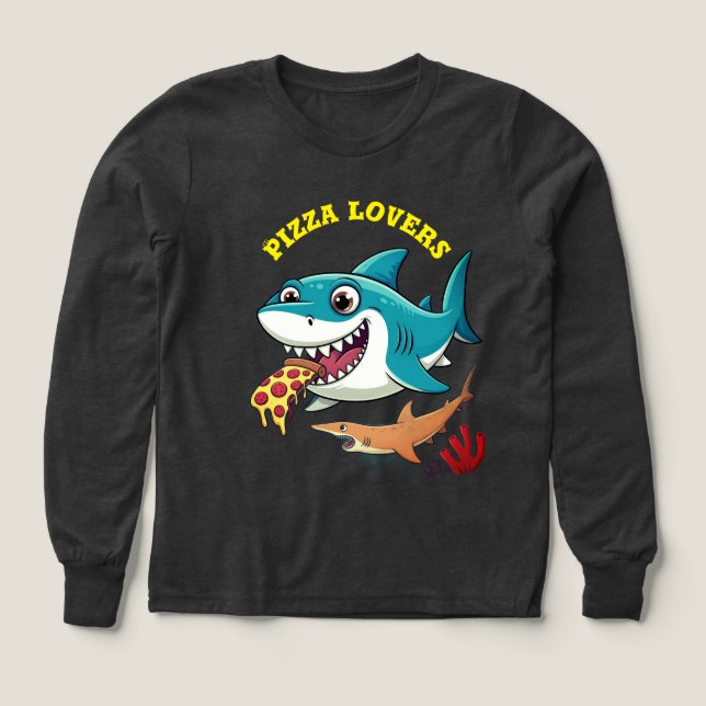 Amantes de la pizza (Diseño frontal)