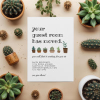 Amantes de las plantas Moviendo Invitación