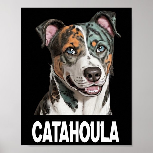 Amantes De Mascotas Del Arte De Perro De Catahoula (Frente)