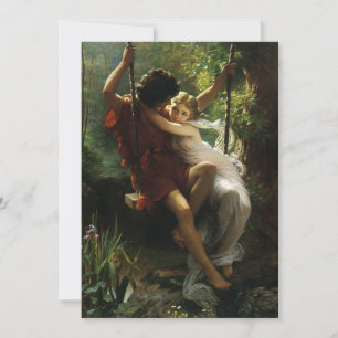 Amantes de una Swing. Primavera de Pierre Auguste 