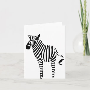 Amantes de Zebra Gracias o Cartas de Nota