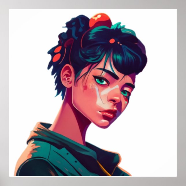 Amantes del arte pop de manga animadora personaliz (Frente)