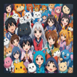 Amantes del arte pop de manga animadora personaliz<br><div class="desc">Amantes del arte pop del manga anime personalizado ¡Bienvenidos a nuestra tienda! Nos especializamos en crear diseños divertidos inspirados en las últimas tendencias</div>