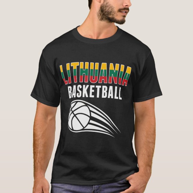 Amantes del baloncesto de Lituania Jersey - Lituan (Anverso)