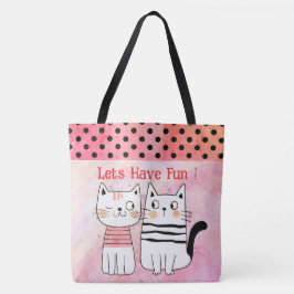 ¡Amantes Del Gato Boho, Divertiémonos! Bolsa