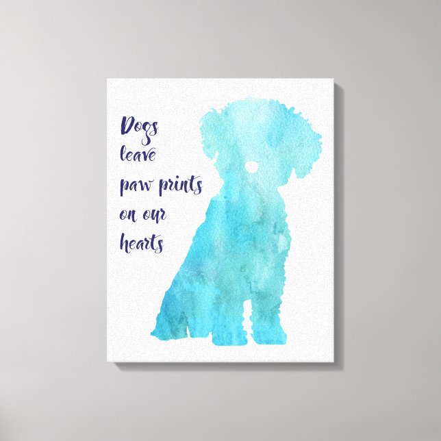 Amantes del perro Impresión contemporánea al estil (Anverso)