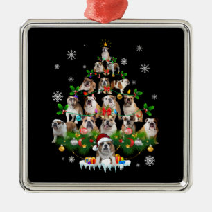 Amantes del perro  Ornamentos de árbol de Navidad