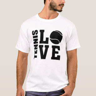 Amantes del tenis, afición al tenis, camiseta de 