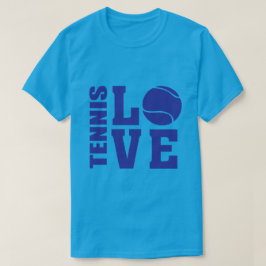 Amantes del tenis, afición al tenis, camiseta de t