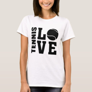 Amantes del tenis, afición al tenis, camiseta de t