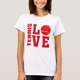 Amantes del tenis, TENIS LOVE, camiseta de tenis