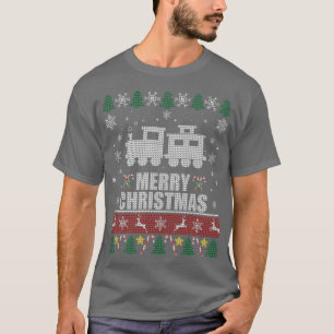 Amantes del tren Sweater Wagon Navidades feos