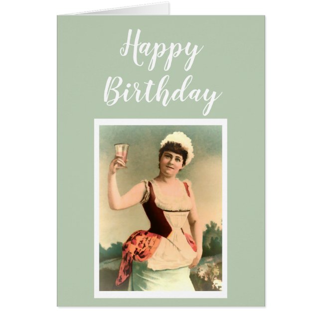 Amantes del Vino de Cumpleaños Deseos Graciosos (Frente)