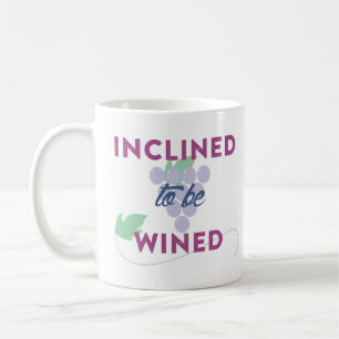 Amantes del vino taza de café
