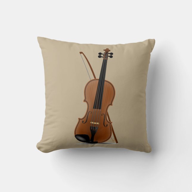 Amantes del violín, almohada musical del (Anverso)