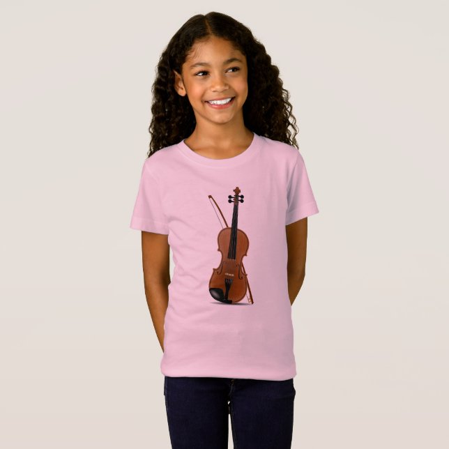 Amantes del violín, camiseta musical de los (Anverso completo)
