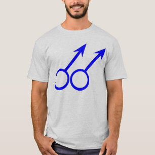 Amantes gay damas camiseta