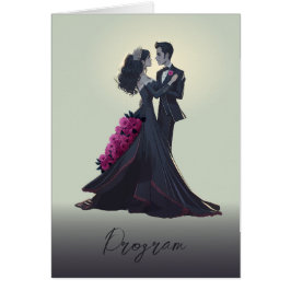 Amantes Góticos Románticos Programa Floral Elegant