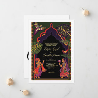Amantes indios - Invitación a la boda