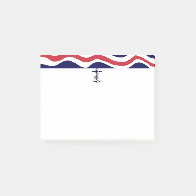 Amantes náuticos del barco de las notas de post-it (Anverso)