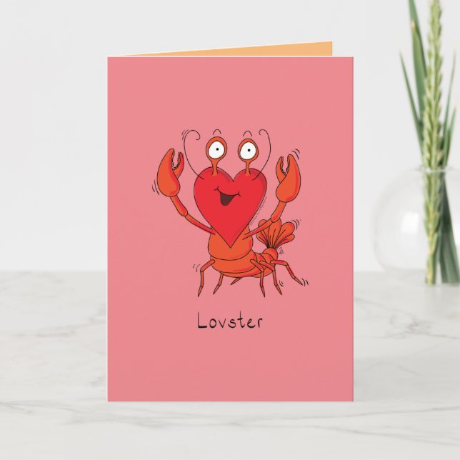 Amantes - Tarjeta de felicitación de San Valentín  (Anverso)