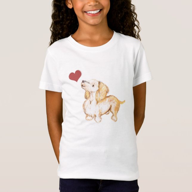 amantes Winnie del perro la camisa de la juventud (Anverso)