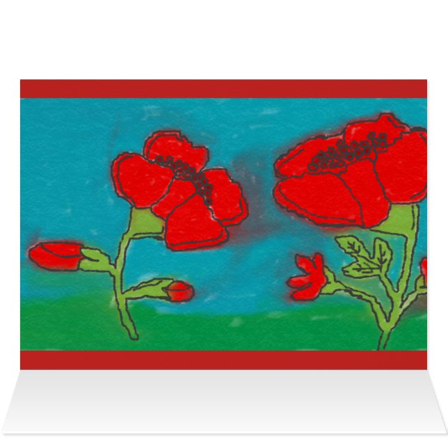 Amapolas (Adentro Horizontal (Parte superior))