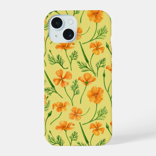 amapolas de California, flores de verano, wil nara (Reverso )
