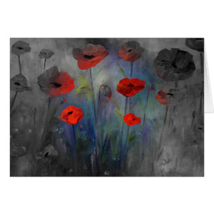 Amapolas en niebla