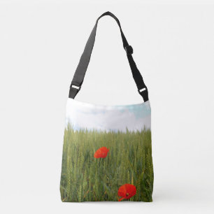 Amapolas en una bolsa para transportar cadáveres