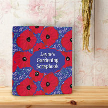 Amapolas Patrón Floral Ilustrado a Mano